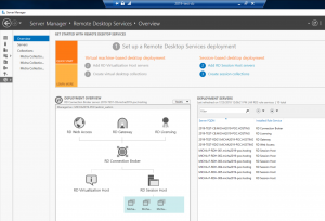 New CB Deployment Overview ServerManager After Import